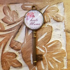 Muttertagsgeschenk Anhänger Schlüssel 20mm beste Mama
