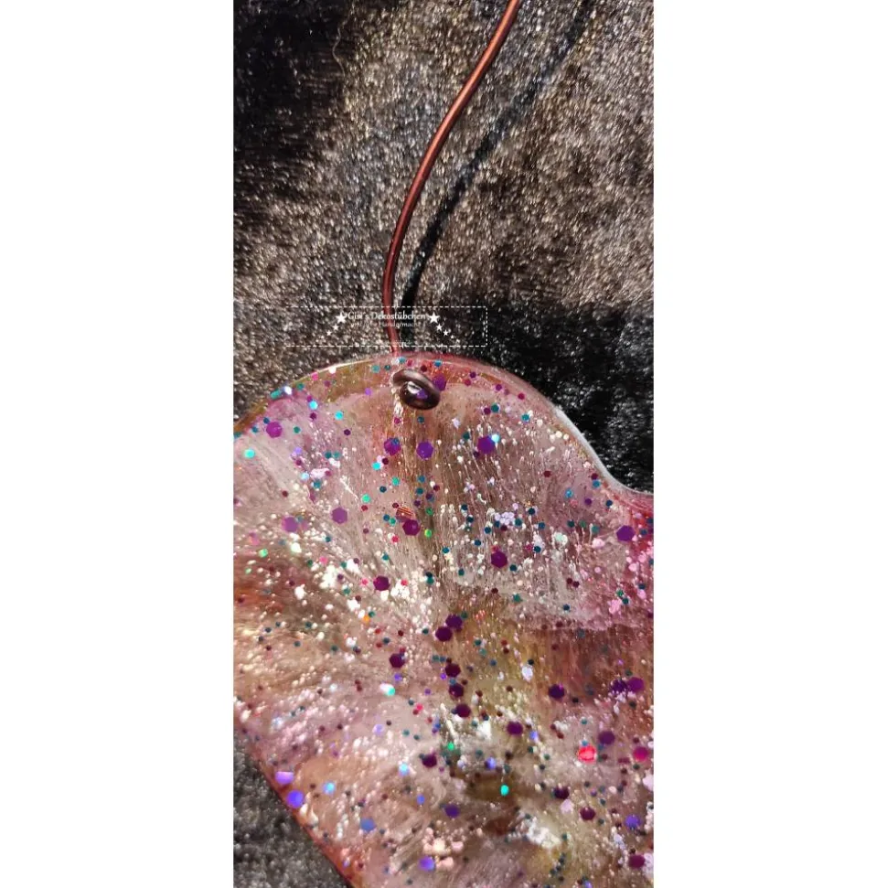 Muttertagsgeschenk Herz Harz Wand hängen