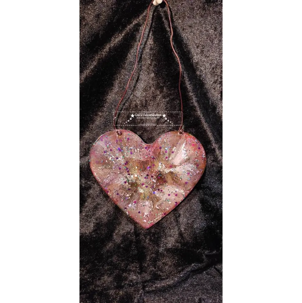 Muttertagsgeschenk Herz Harz Wand hängen