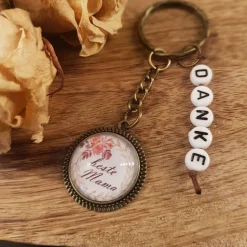 Muttertagsgeschenk Schlüsselanhänger 20mm beste Mama Danke