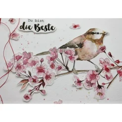 Muttertagskarte, Karte zum Muttertag, Danke - Mama