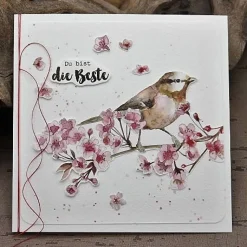 Muttertagskarte, Karte zum Muttertag, Danke - Mama