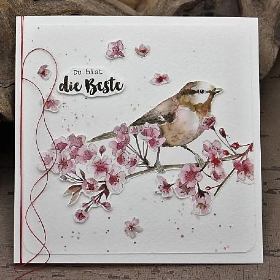 Muttertagskarte, Karte zum Muttertag, Danke - Mama