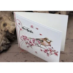 Muttertagskarte, Karte zum Muttertag, Danke - Mama