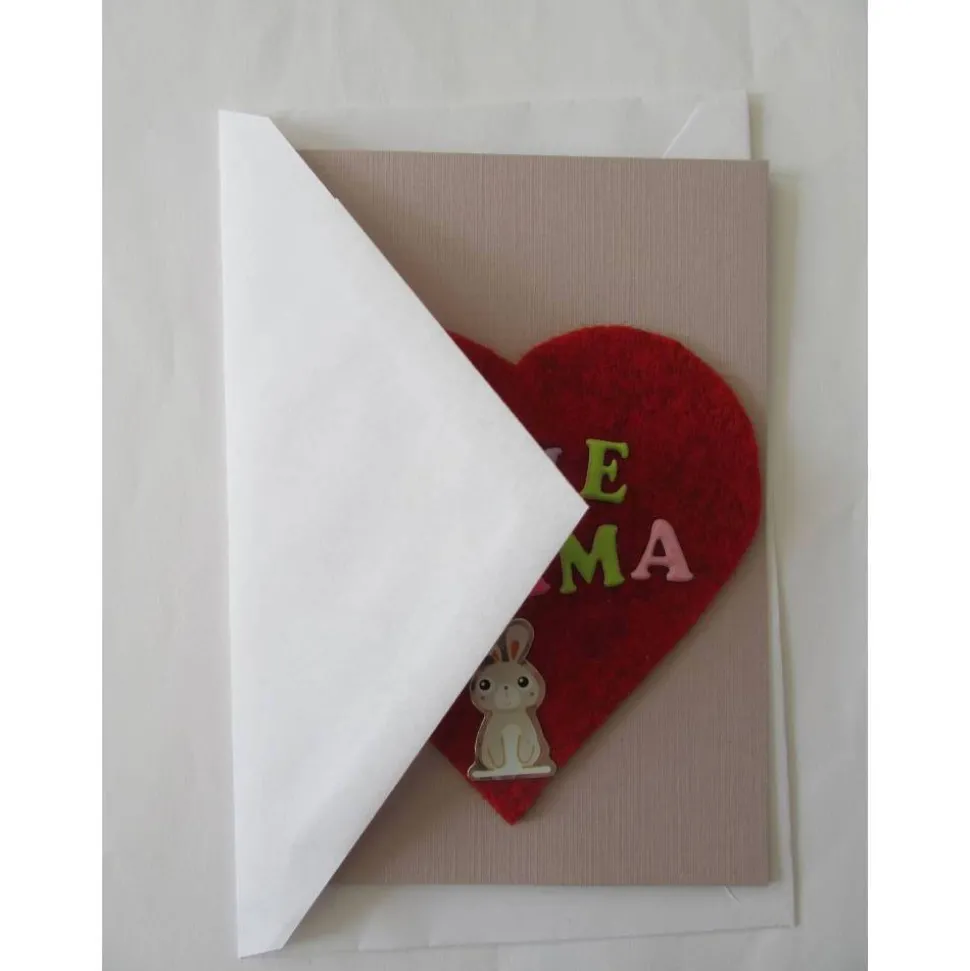 Muttertagskarte mit Herz