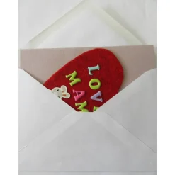 Muttertagskarte mit Herz