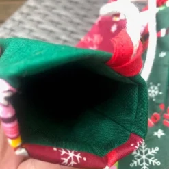 Nachhaltiger Adventskalender Unikat zum Befüllen aus Baumwolle – Wiederverwendbare Weihnachtssocken