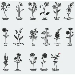 Namensaufsteller für Hochzeit | Taufe | Kommunion | Geburtstag