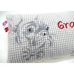 Namenskissen Taufkissen Kuschelkissen Kindergartenkissen Geburtsgeschenk  Französische Bulldogge
