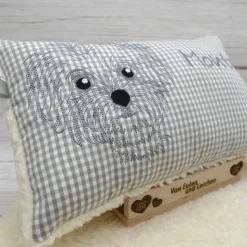 Namenskissen Taufkissen Kuschelkissen Kindergartenkissen Geburtsgeschenk  Eisenbahn Lok Lokomotive