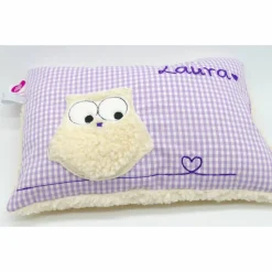 Namenskissen Taufkissen Kuschelkissen Kindergartenkissen Geburtsgeschenk  Eule Eulchen