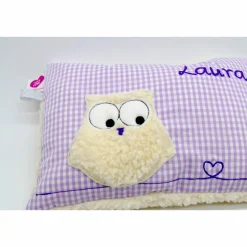 Namenskissen Taufkissen Kuschelkissen Kindergartenkissen Geburtsgeschenk  Eule Eulchen