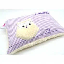 Namenskissen Taufkissen Kuschelkissen Kindergartenkissen Geburtsgeschenk  Eule Eulchen