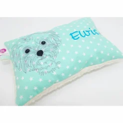 Namenskissen Taufkissen Kuschelkissen Kindergartenkissen Geburtsgeschenk  Bolonka