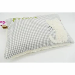 Namenskissen Taufkissen Kuschelkissen Kindergartenkissen Geburtsgeschenk  Schmusekissen Katze Kätzchen