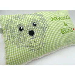 Namenskissen Taufkissen Kuschelkissen Kindergartenkissen Geburtsgeschenk  Bolonka
