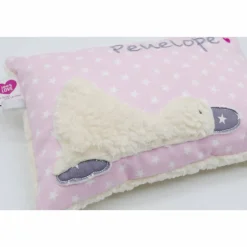 Namenskissen Taufkissen Kuschelkissen Kindergartenkissen Geburtsgeschenk  Ente Entchen