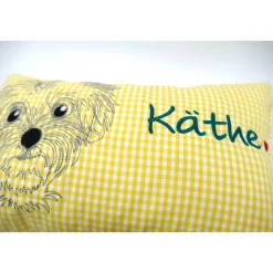 Namenskissen Taufkissen Kuschelkissen Kindergartenkissen Geburtsgeschenk  Bolonka