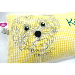 Namenskissen Taufkissen Kuschelkissen Kindergartenkissen Geburtsgeschenk  Bolonka