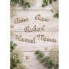 Namensschild Holz Platzkarte personalisiert | Tischkarte mit Name | Holz Schriftzug Deko Taufe Geburtstag Hochzeit