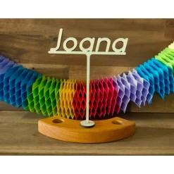 Namensstecker für Geburtstagsringe / Geburtstagskränze / Geburtstagsbretter