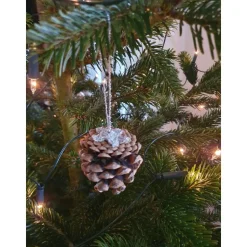 Natürliche Weihnachtsdeko: Kiefer- & Fichtenzapfen als rustikaler Baumschmuck – Winterdekoration zum Aufhängen