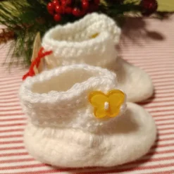 Neugeborenenschuhe, Gr. 14/16                   Taufschuhe 16/17