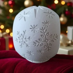 Neuschwanstein Windlicht Kugel – Magische 3D-gedrucktes Weihnachtsdekolicht