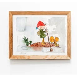 niedliche Grußkarte 