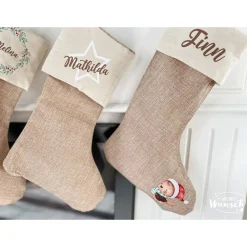 Nikolaus | Nikolausstiefel | Personalisiert | Nikolausgeschenk | große Socke | Geschenk zum Nikolaus | Weihnachtssocke |