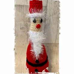 Nikolaus / Weihnachtsmann in liebevoller Handarbeit hergestellt - ca. 35 cm hoch - gehäkelt!