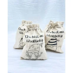 Nikolausbeutel  Wichtelbeutel Weihnachtgeschenk Du bist mir Wichtelig Weihnachten Geschenk Geschenkverpackung