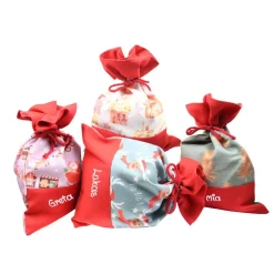 Nikolaussäckchen Elch mit Mütze u. Namen - Dekoration zu Weihnachten oder Advent Alternative Nikolaustiefel Nikolaussack