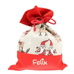 Nikolaussäckchen Nikolaus mit Namen - Dekoration zu Weihnachten oder Advent Alternative Nikolaustiefel Nikolaussack