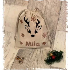 Nikolaussäckchen personalisiert | Geschenkbeutel Weihnachten | Nikolaussack mit Namen