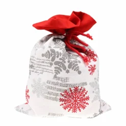 Nikolaussäckchen Schneeflocke mit Namen - Dekoration zu Weihnachten oder Advent Alternative Nikolaustiefel Nikolaussack