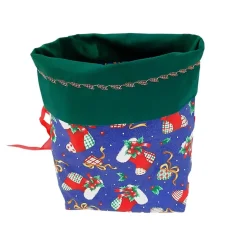 Nikolaussäckchen, Stoffsäckchen, Geschenkeverpackung aus Stoff