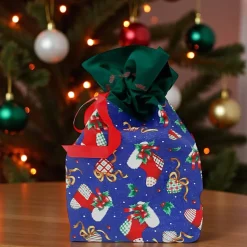 Nikolaussäckchen, Stoffsäckchen, Geschenkeverpackung aus Stoff