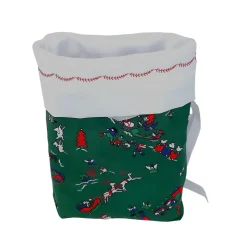 Nikolaussäckchen, Stoffsäckchen, Geschenkeverpackung aus Stoff