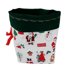 Nikolaussäckchen, Stoffsäckchen, Geschenkeverpackung aus Stoff