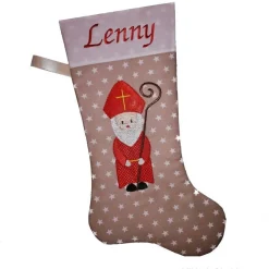 Nikolausstiefel Bischof Groß mit Namen Größe XXL