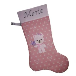 Nikolausstiefel Bär mit Namen