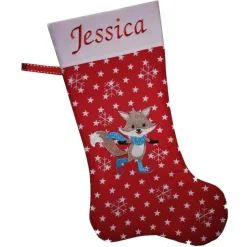 Nikolausstiefel Fuchs mit Namen