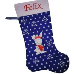 Nikolausstiefel Hase mit Namen