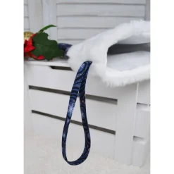 Nikolausstiefel High Heel aus Stoff personalisiert