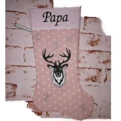 Nikolausstiefel Hirsch mit Namen