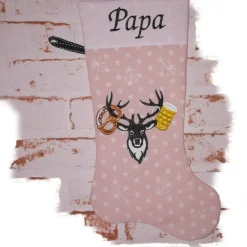 Nikolausstiefel Hirsch mit Namen