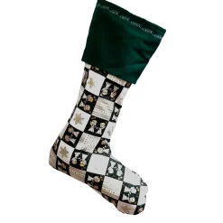 Nikolausstiefel, Kaminsocke, befüllbarer Nikolaus Stiefel zum Aufhängen