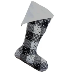 Nikolausstiefel, Kaminsocke, befüllbarer Nikolaus Stiefel zum Aufhängen