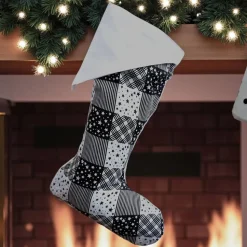 Nikolausstiefel, Kaminsocke, befüllbarer Nikolaus Stiefel zum Aufhängen